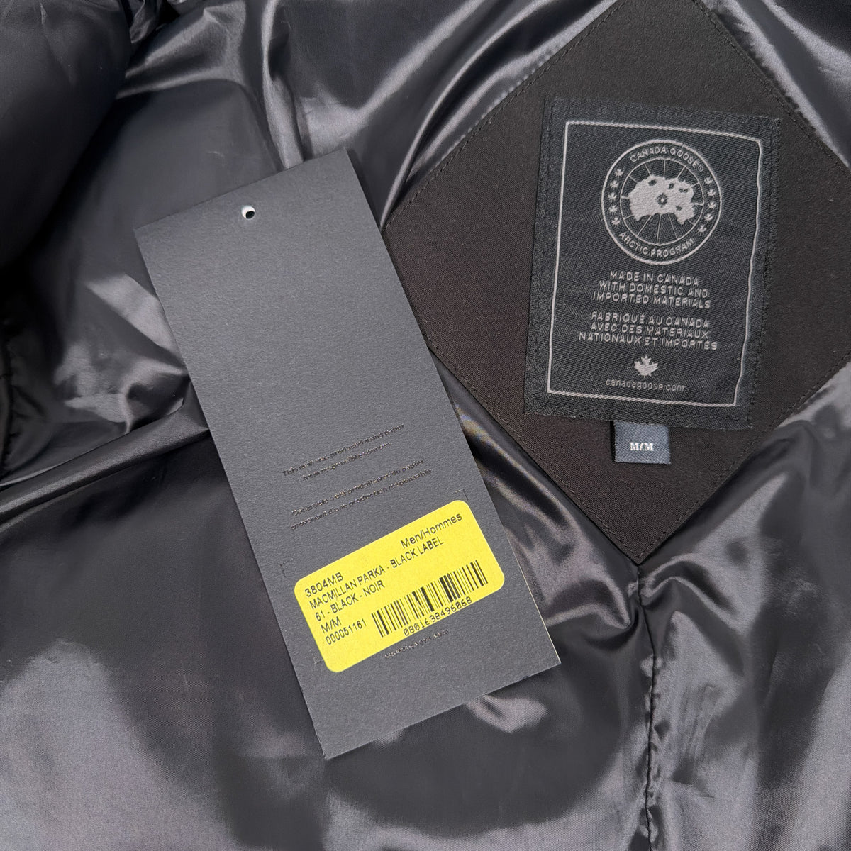 MacMillan Parka - Black Medium Black Label (Pre Owned) | Canada Goose
