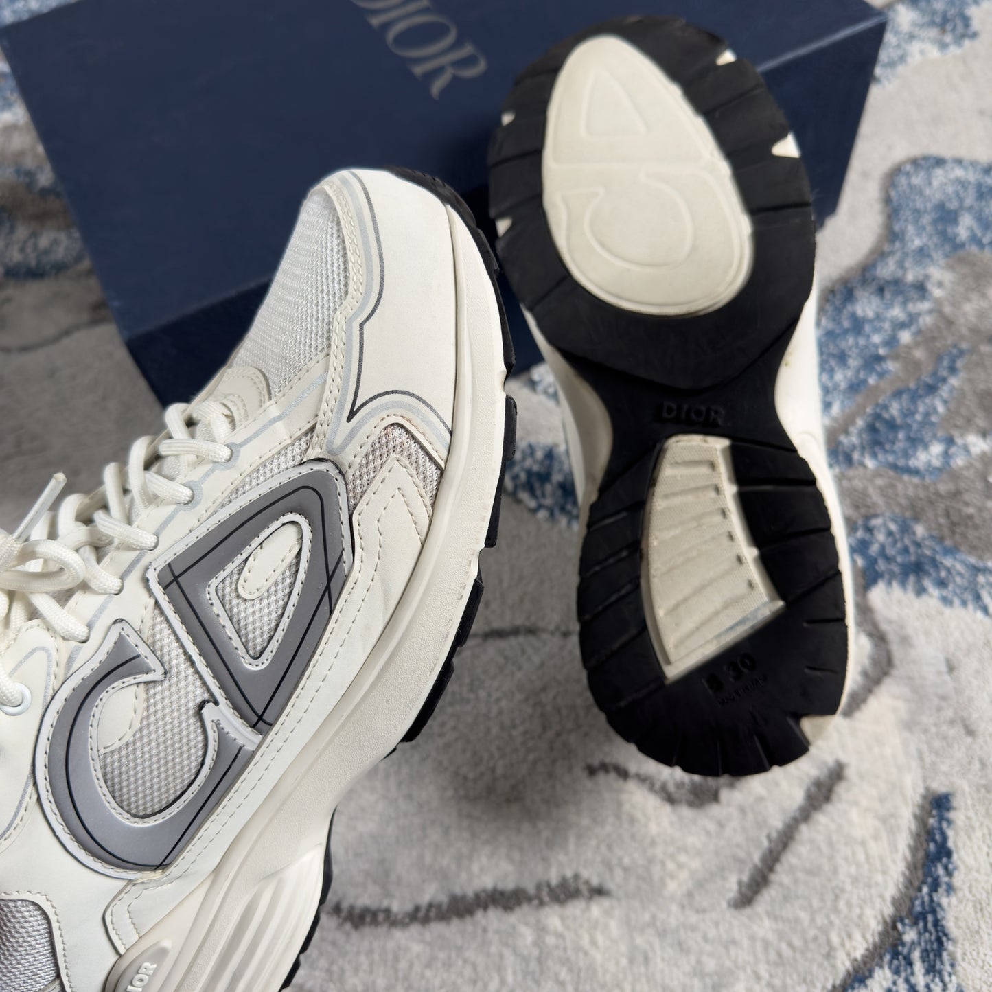 Dior B30 White Grey