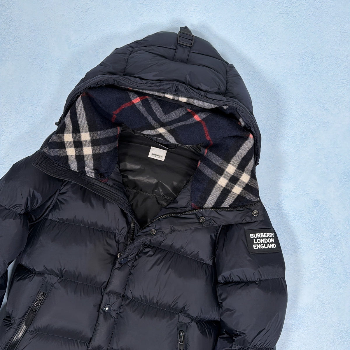 Lockwell Puffer / Gilet - Navy Small (Pre Owned) | Burberry (Copy)