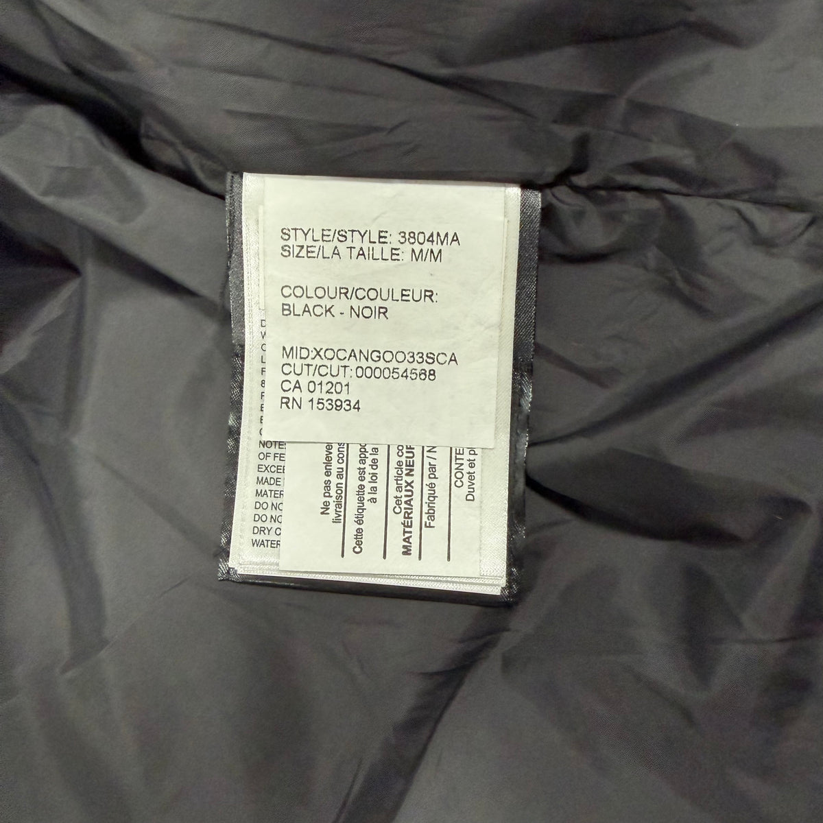 MacMillan Parka - Black Medium Fusion (Pre Owned) | Canada Goose (Copy)