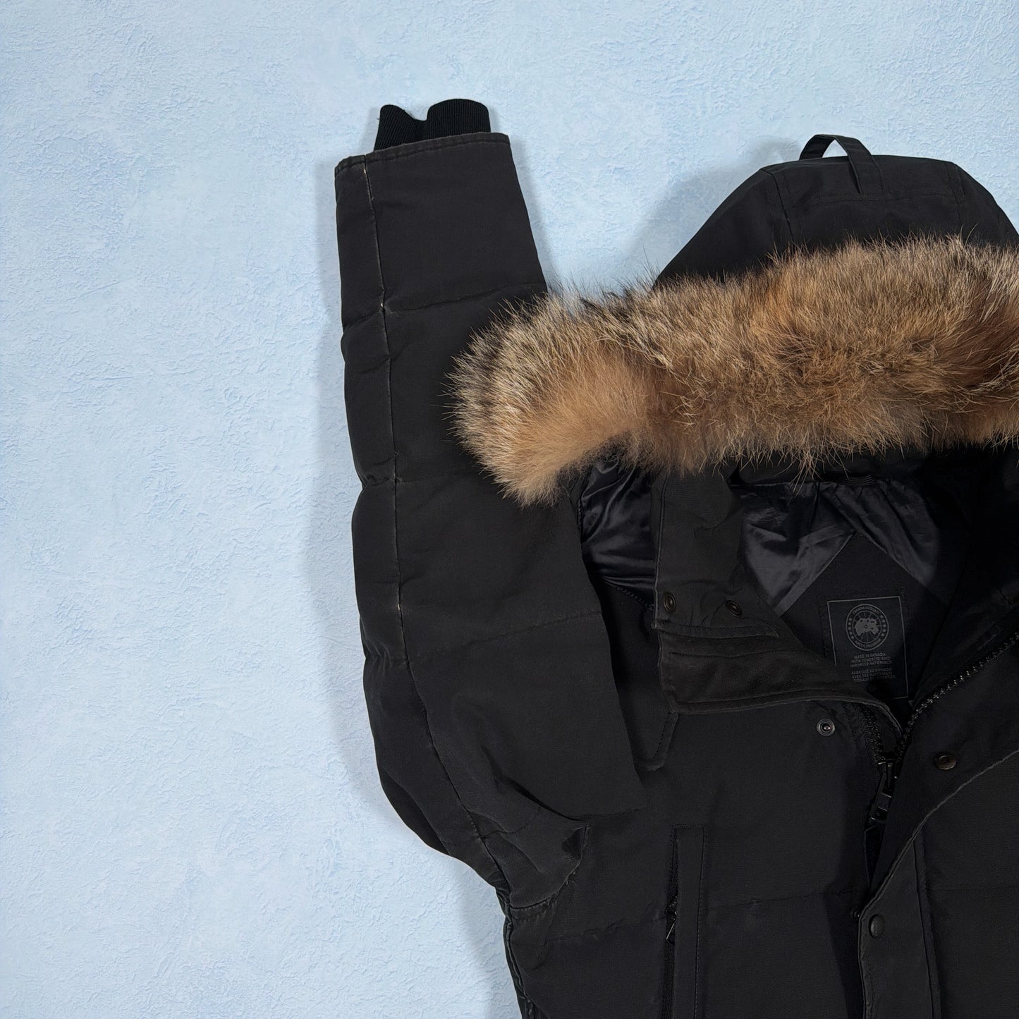 Wyndham Parka Heritage Black Label - Black M (Pre Owned) | Canada Goose