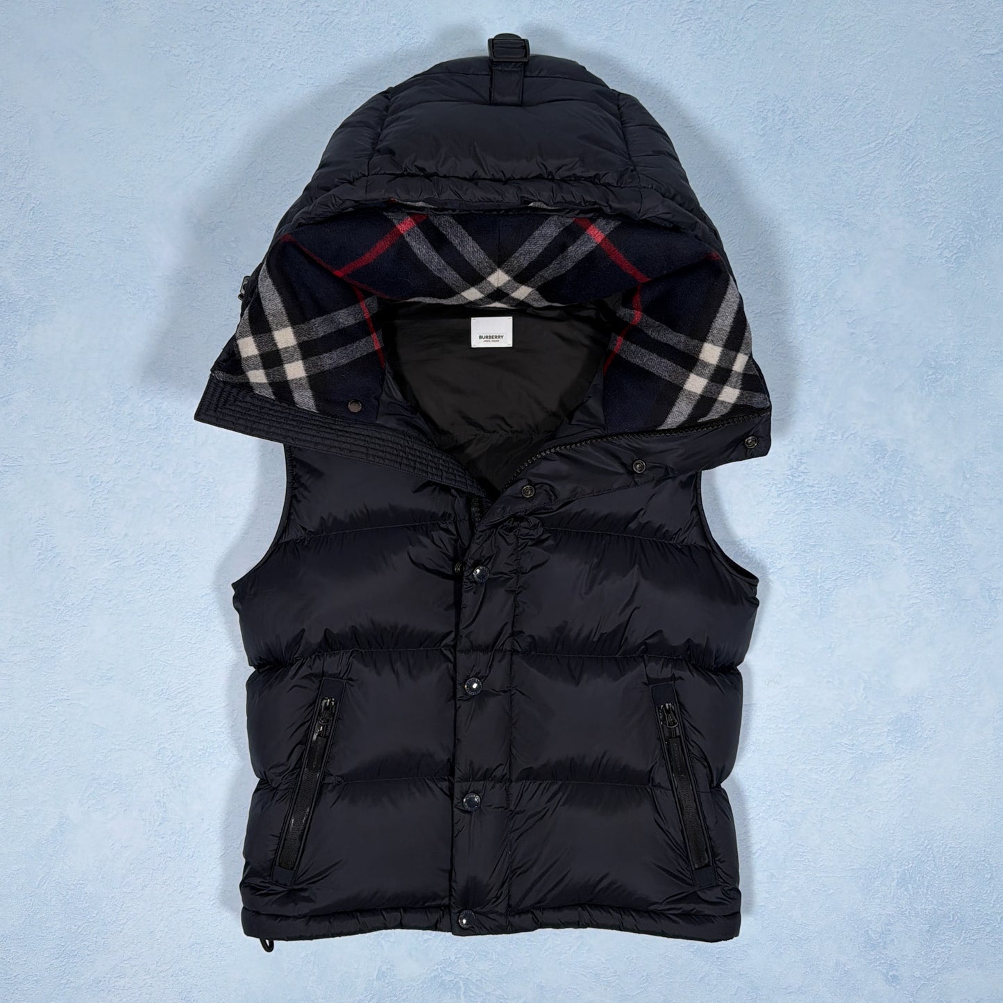 Lockwell Puffer / Gilet - Navy XS (Pre Owned) | Burberry
