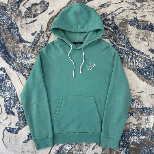 Louis Vuitton Pin Pullover Hoodie - Lake Green (M)