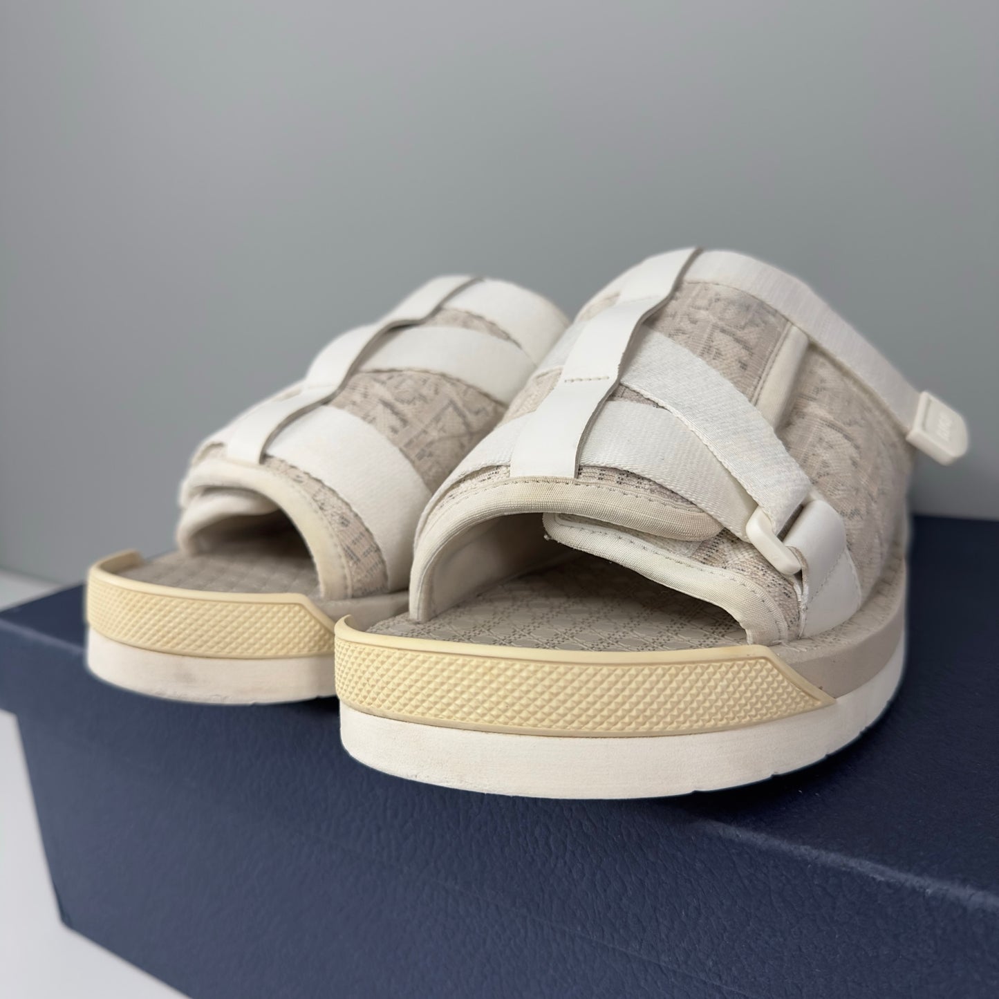 Dior Alpha Sliders - UK 9 Beige