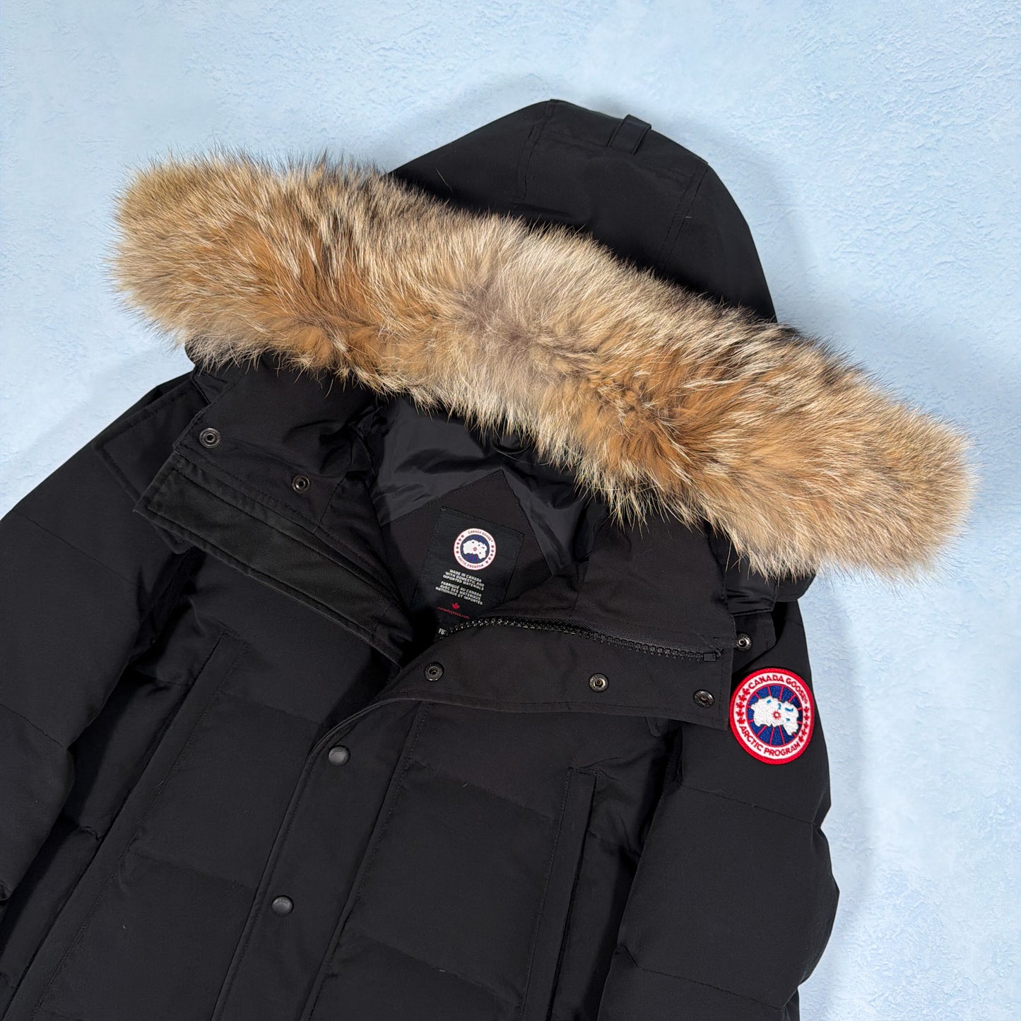 Wyndham Parka Heritage - Black M Fusion (Pre Owned) | Canada Goose