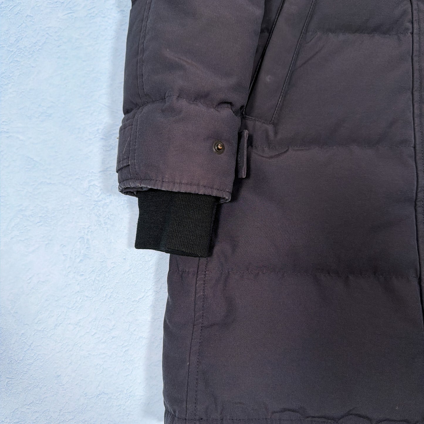 Shelburne Parka Heritage - Navy XS (Pre Owned) | Canada Goose