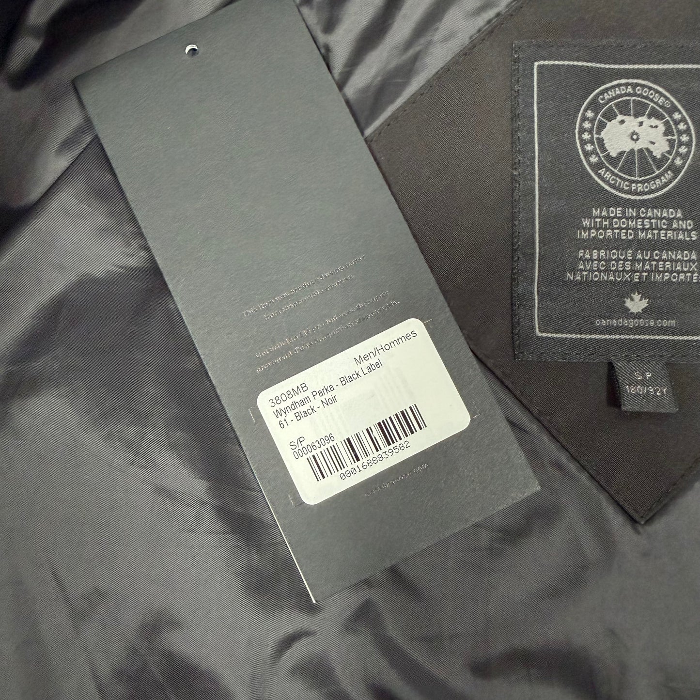 Wyndham Parka Heritage Black Label - Black S (Pre Owned) | Canada Goose