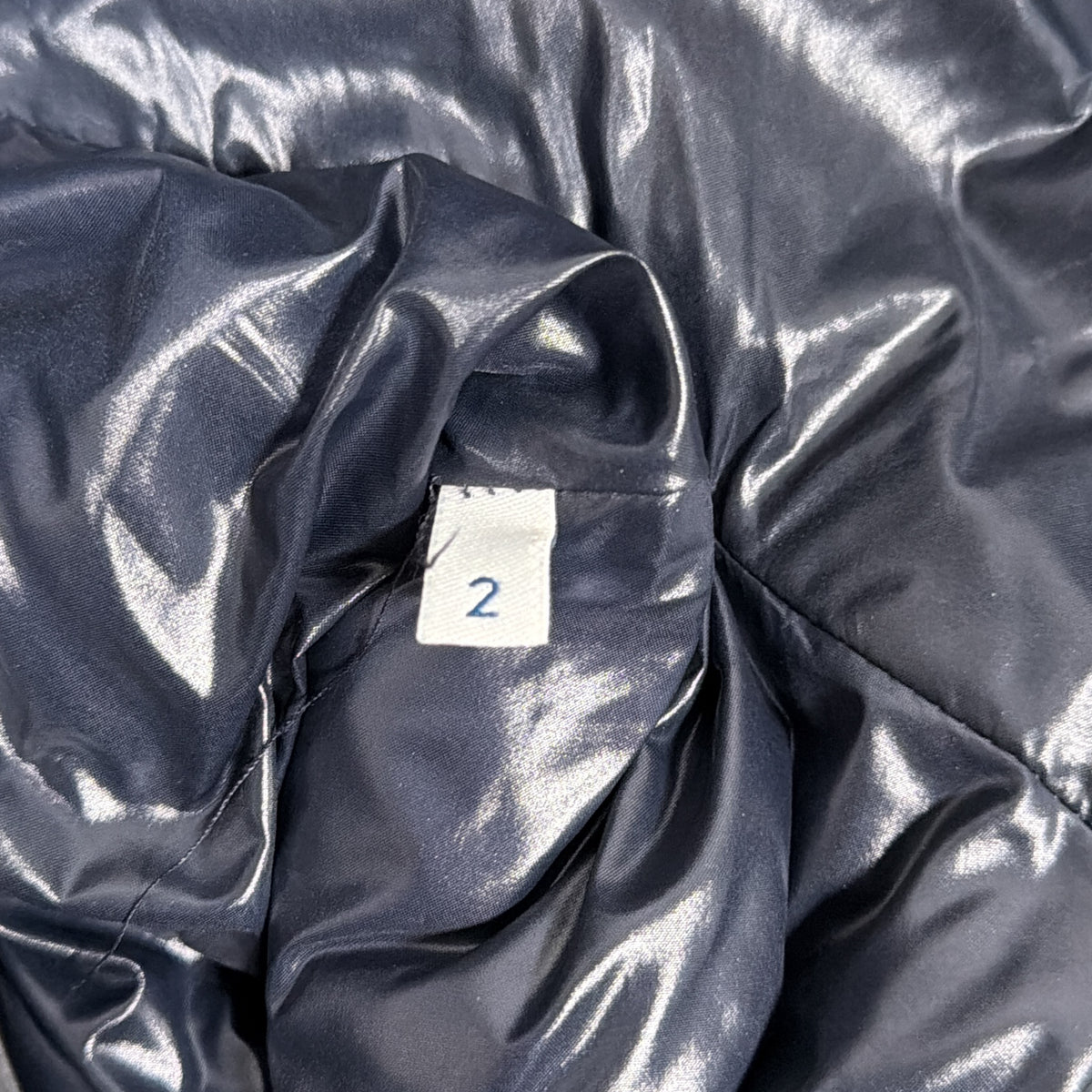 Alberic Down Jacket - Navy S/M (Pre Owned) | Moncler