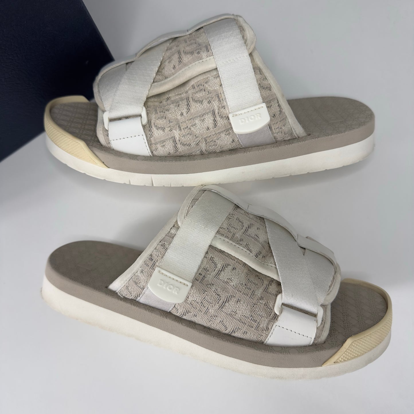 Dior Alpha Sliders - UK 9 Beige