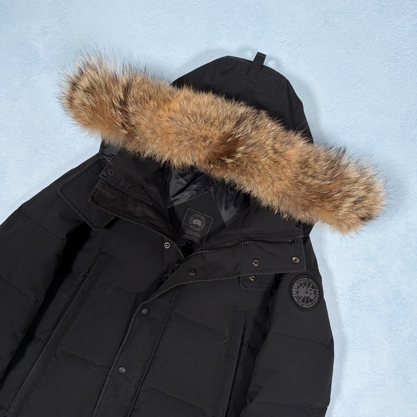 Wyndham Parka Heritage Black Label - Black M (Pre Owned) | Canada Goose