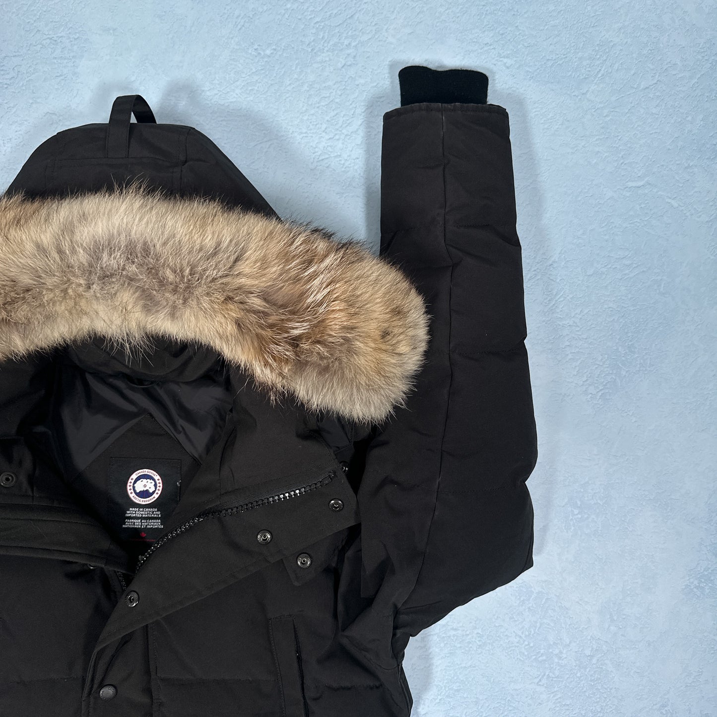 Wyndham Parka Heritage - Black S (Pre Owned) | Canada Goose