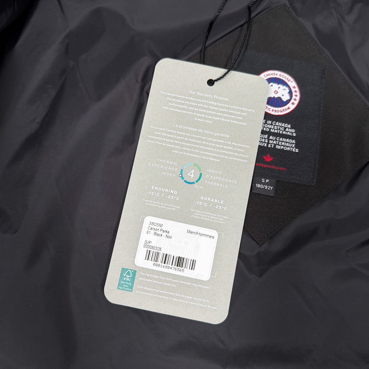 Carson Parka Heritage - Black S | Canada Goose