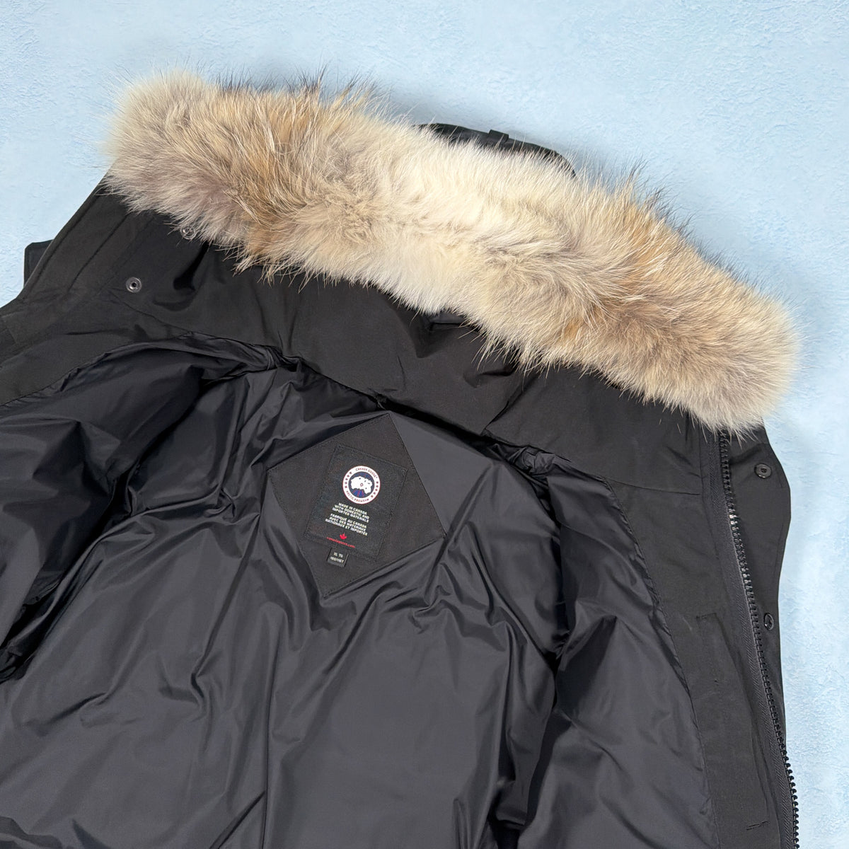 Wyndham Parka Heritage - Black XL (Pre Owned) | Canada Goose