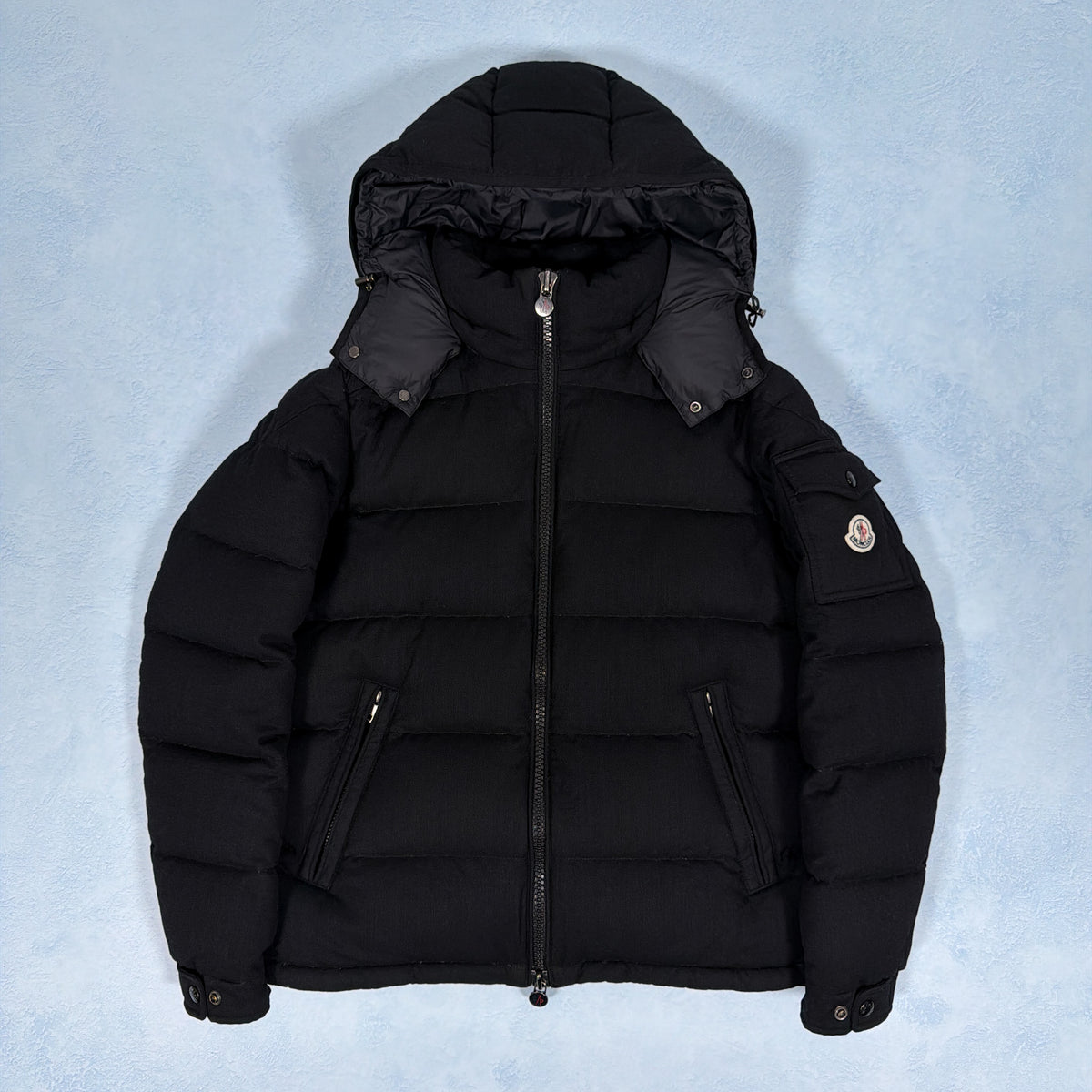 Montgenevre Down Jacket - Black S/M (Pre Owned) | Moncler