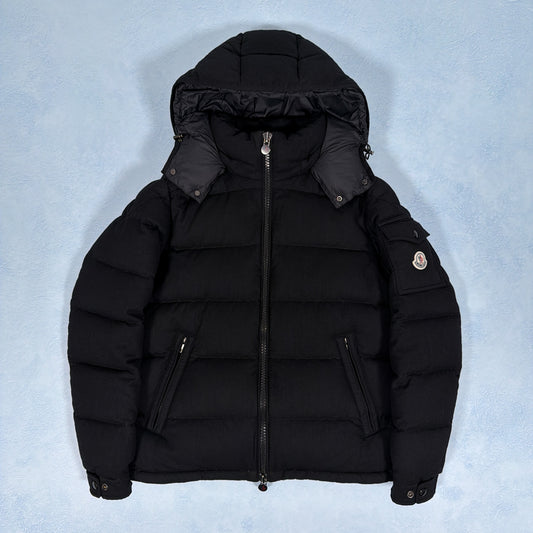 Montgenevre Down Jacket - Black S/M (Pre Owned) | Moncler