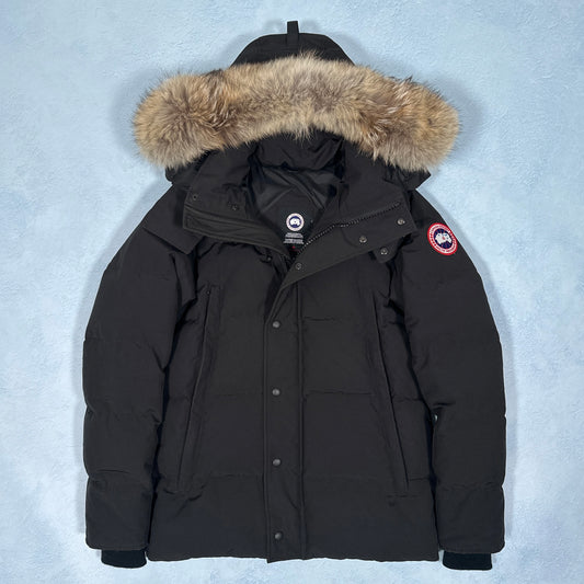Wyndham Parka Heritage - Black S (Pre Owned) | Canada Goose