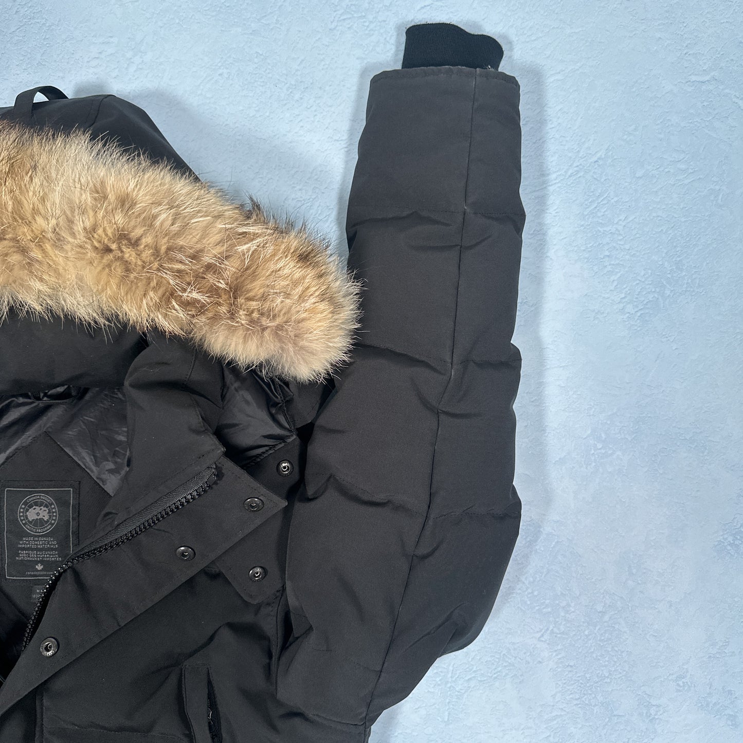 Wyndham Parka Heritage - Black M (Pre Owned) | Canada Goose