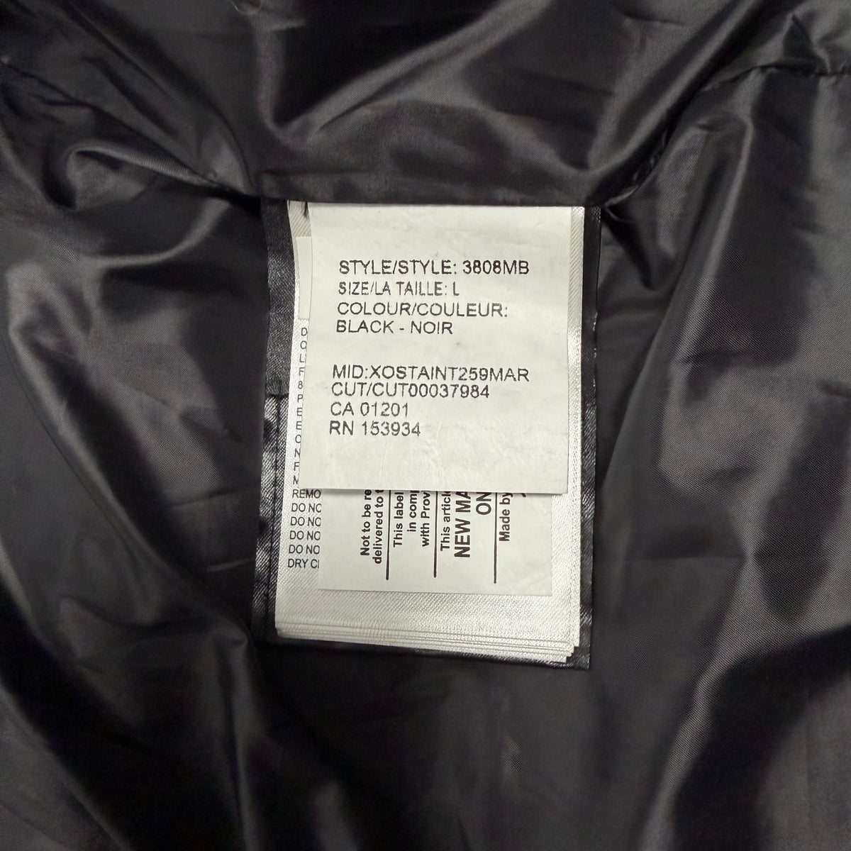 Wyndham Parka Heritage Black Label - Black Large (Pre Owned) | Canada Goose