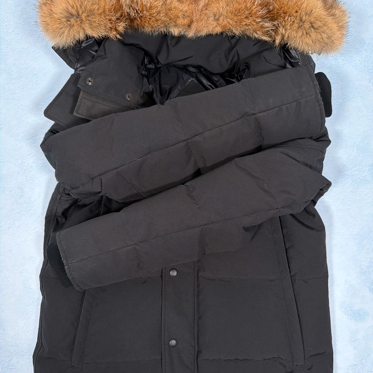 Wyndham Parka Heritage Black Label - Black Large (Pre Owned) | Canada Goose