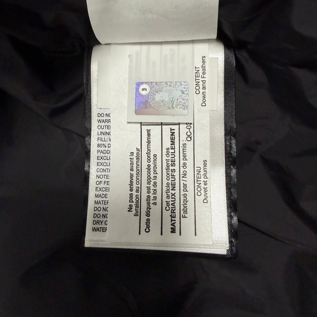 MacMillan Parka - Black Medium Fusion (Pre Owned) | Canada Goose (Copy)