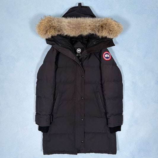 Shelburne Parka Heritage - Navy XS (Pre Owned) | Canada Goose