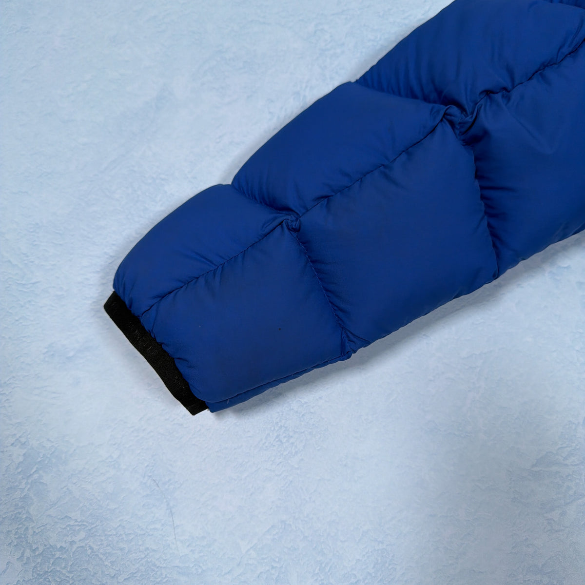 Wilms Down Jacket Black Badge - Blue Small (Pre-Owned) | Moncler