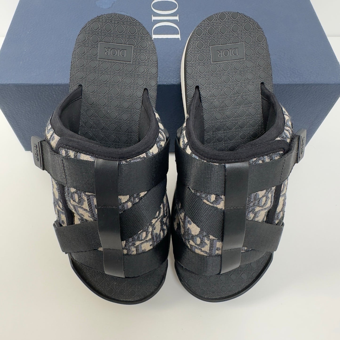 Dior Alpha Sliders - UK 8 Black