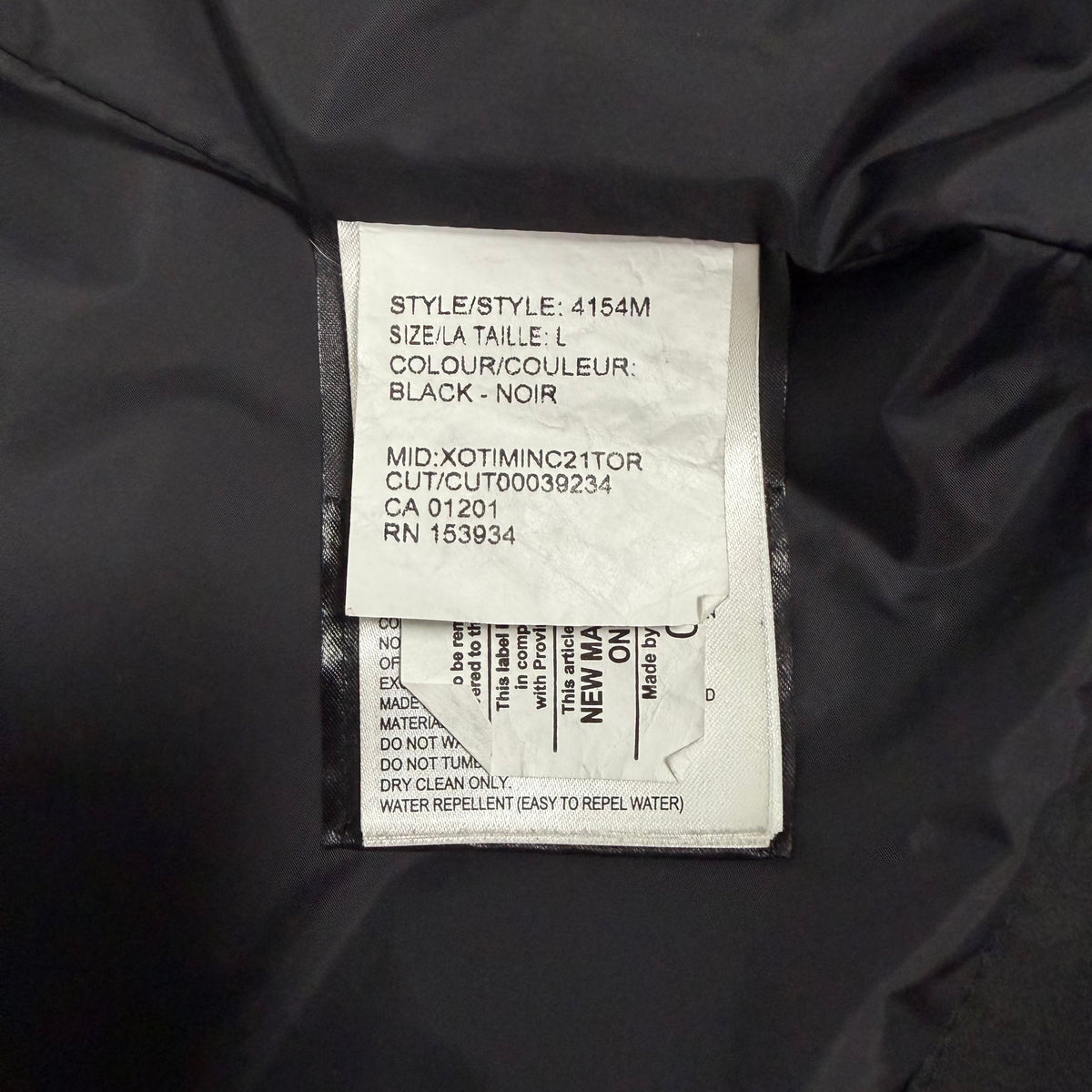 Freestyle Gilet- Black Large (Pre Owned) | Canada Goose