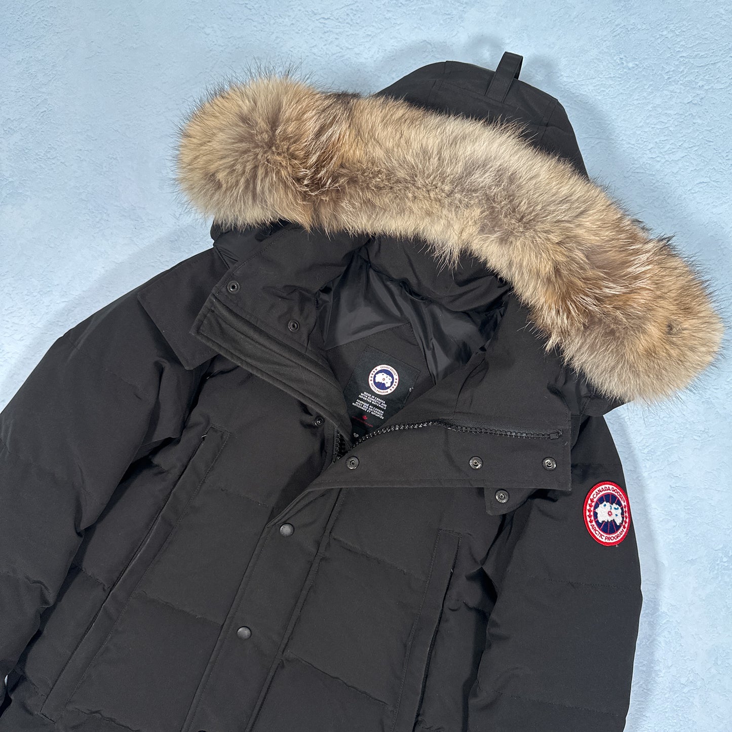 Wyndham Parka Heritage - Black S (Pre Owned) | Canada Goose