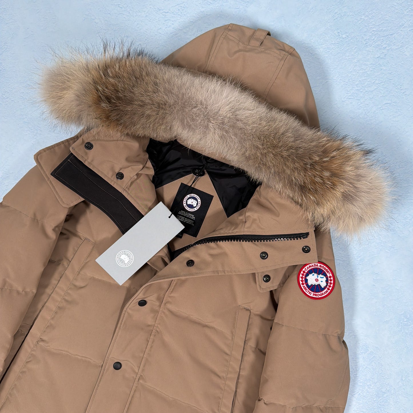 Wyndham Parka Heritage - Tan Large | Canada Goose