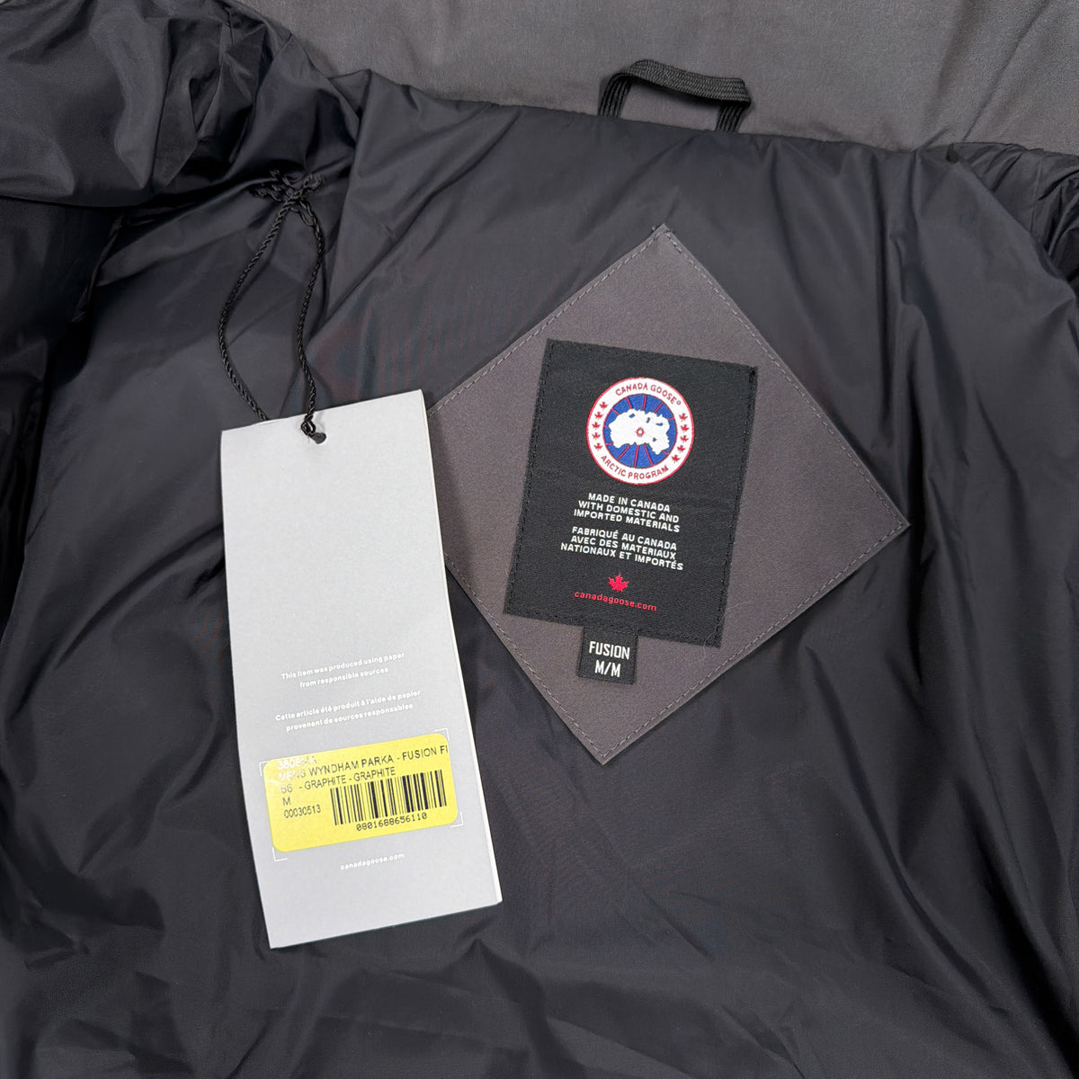 Wyndham Parka Heritage - Graphite M Fusion (Pre Owned) | Canada Goose