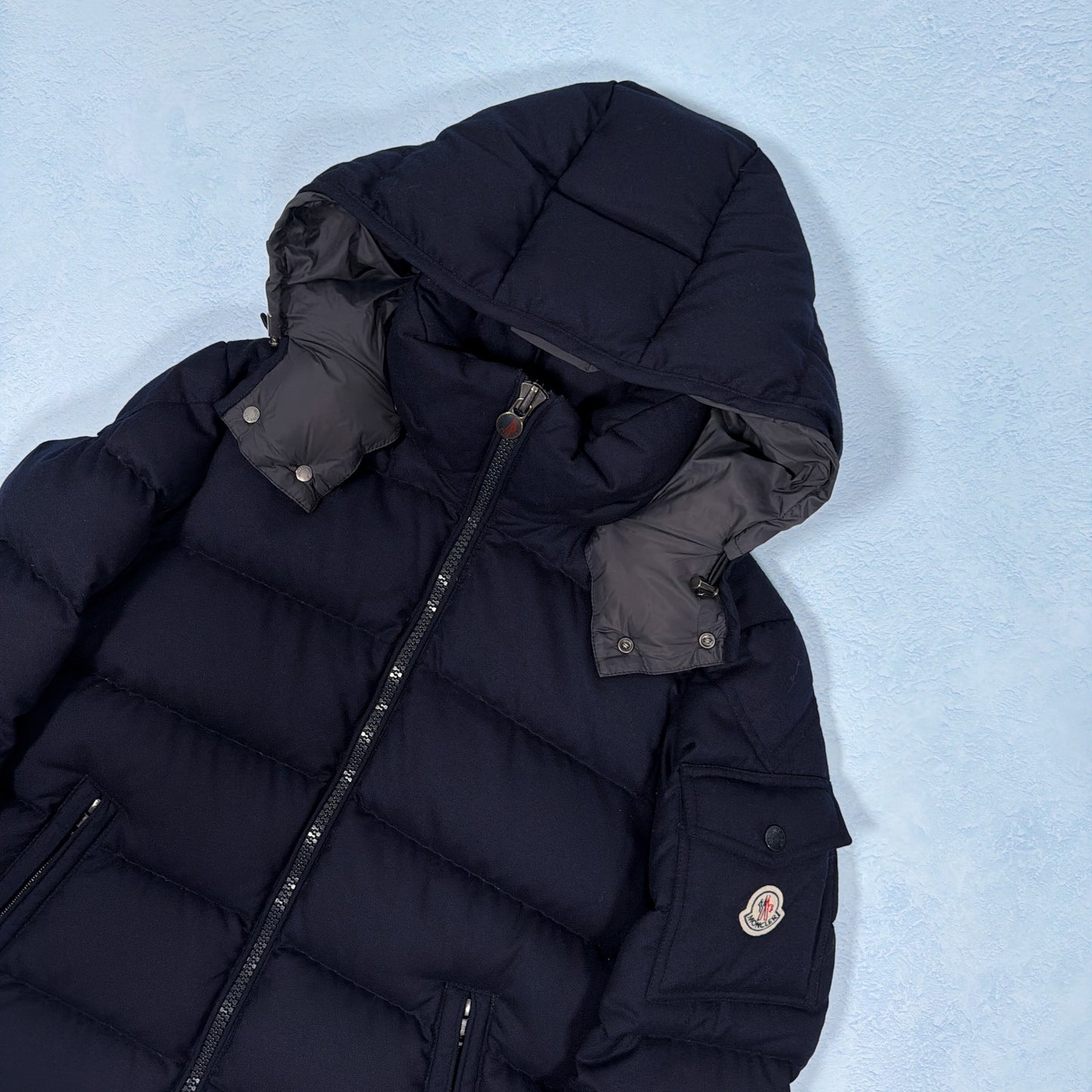 Montgenevre Down Jacket - Navy XS (Pre Owned) | Moncler