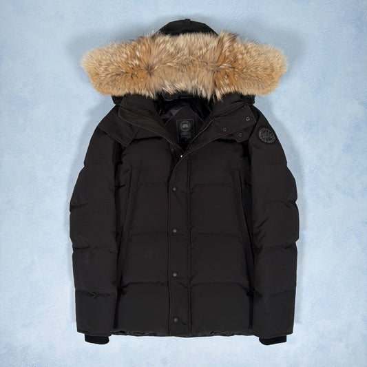 Wyndham Parka Heritage Black Label - Black Large (Pre Owned) | Canada Goose