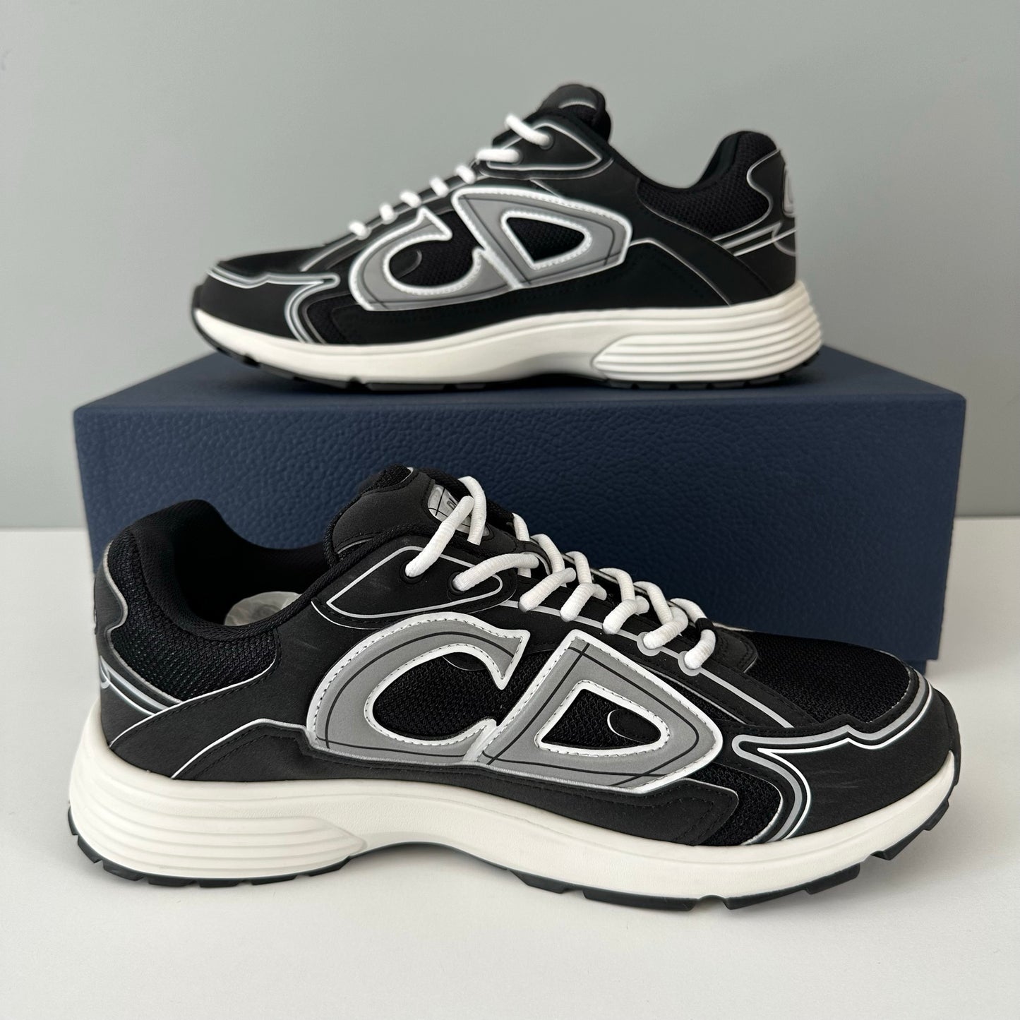 Dior B30 Trainers Black White