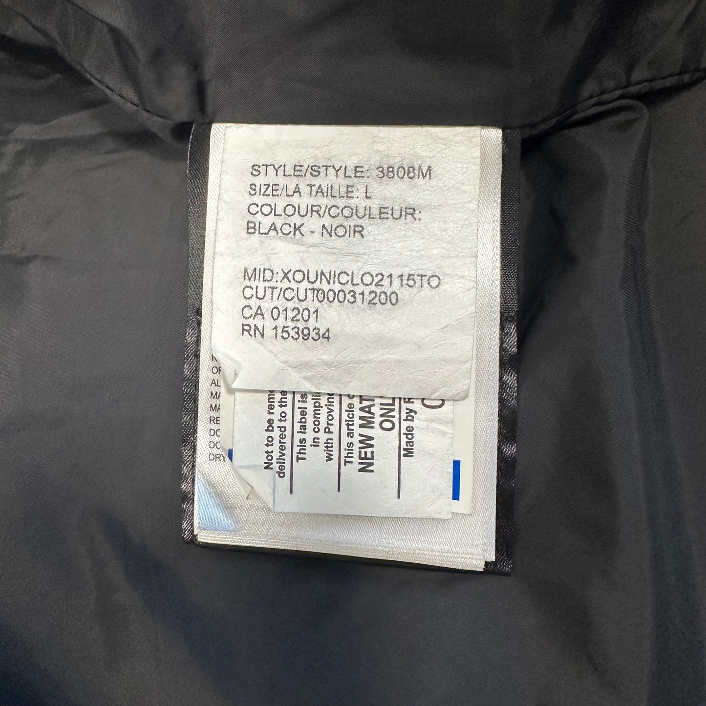 Wyndham Parka Heritage - Black L (Pre Owned) | Canada Goose
