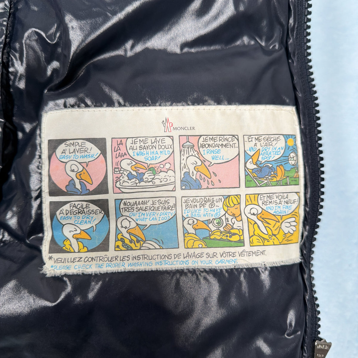 Alberic Down Jacket - Navy S/M (Pre Owned) | Moncler