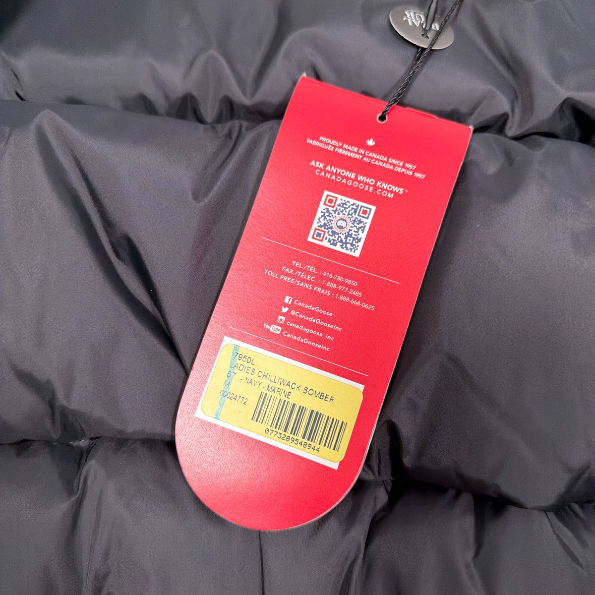 Chilliwack Bomber Heritage - Navy M (Pre Owned) | Canada Goose