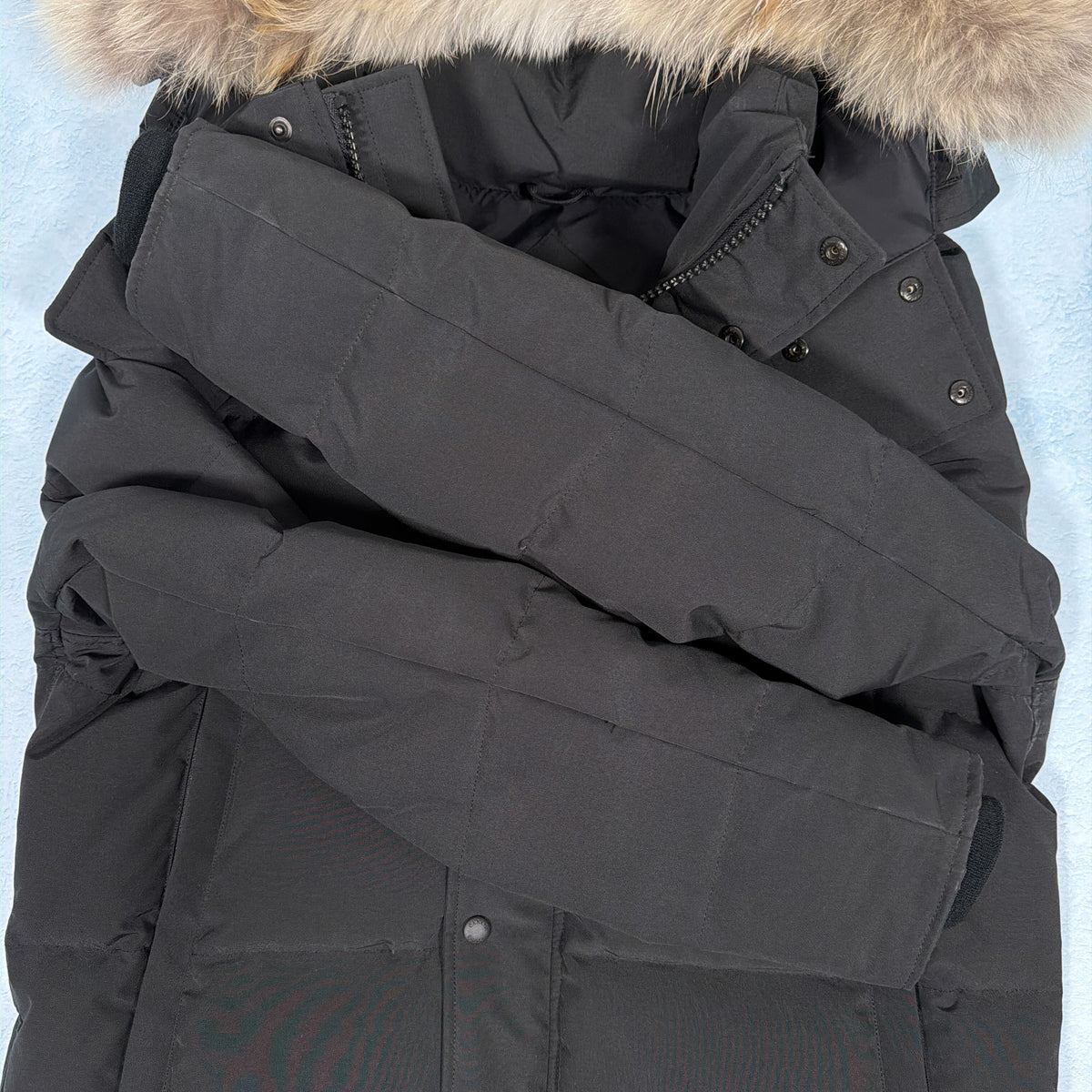 Wyndham Parka Heritage - Black XL (Pre Owned) | Canada Goose