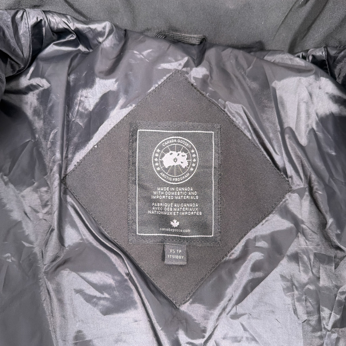 Wyndham Parka Heritage Black Label - Black XS (Pre Owned) | Canada Goose
