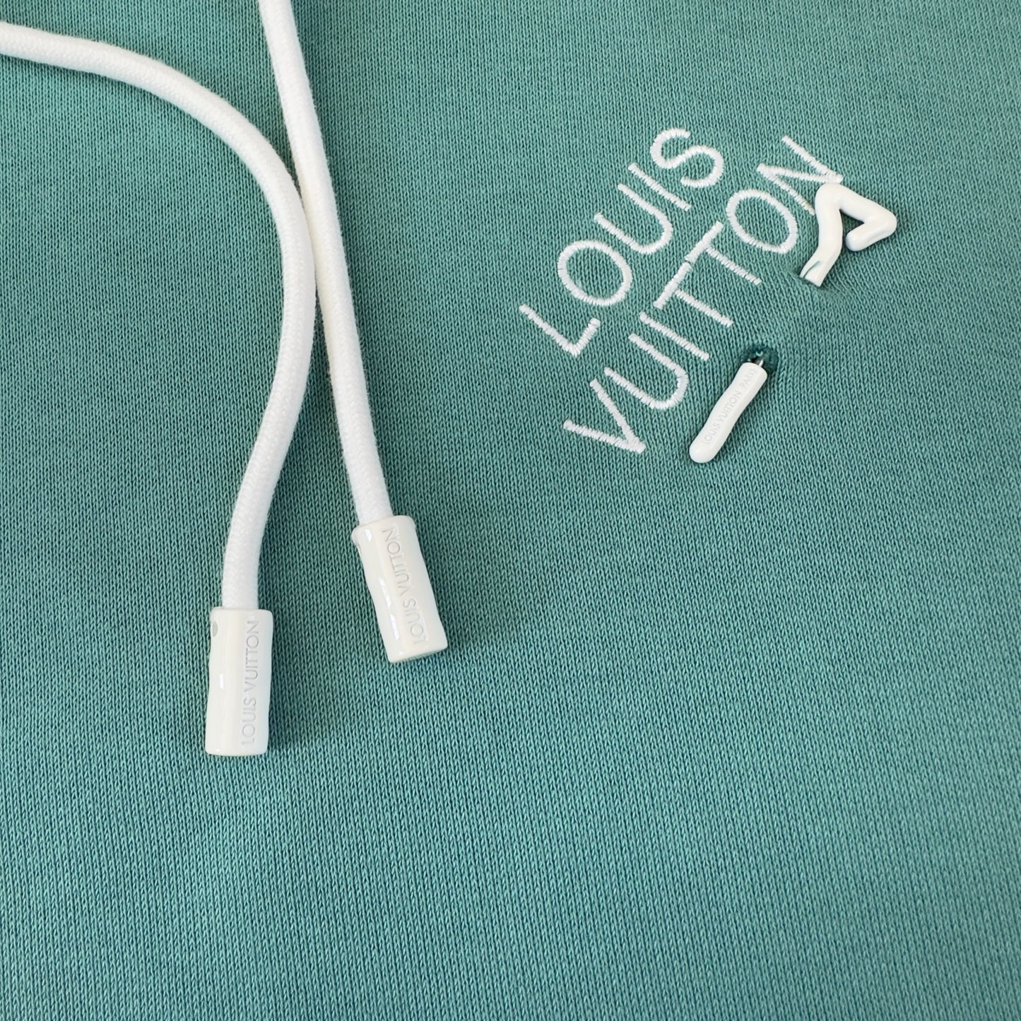 Louis Vuitton Pin Pullover Hoodie - Lake Green (M)