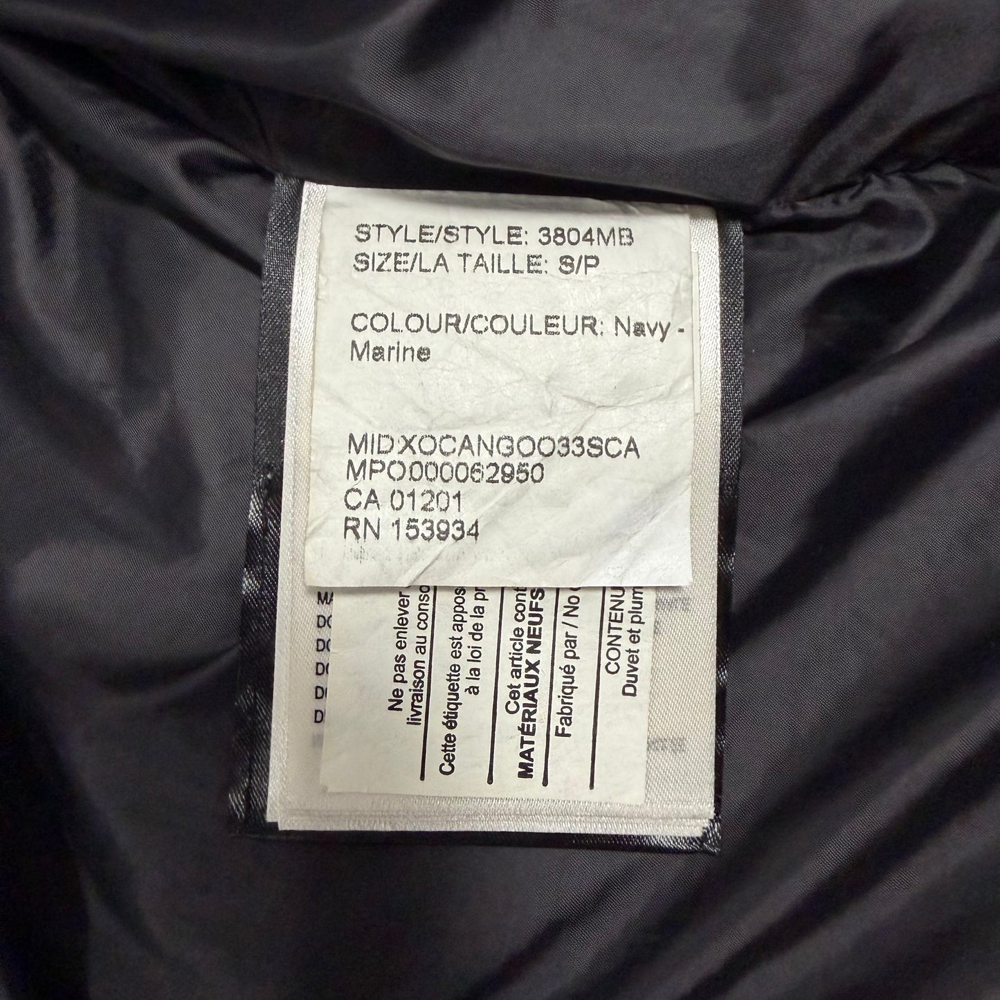 MacMillan Parka - Navy S Black Label (Pre Owned) | Canada Goose