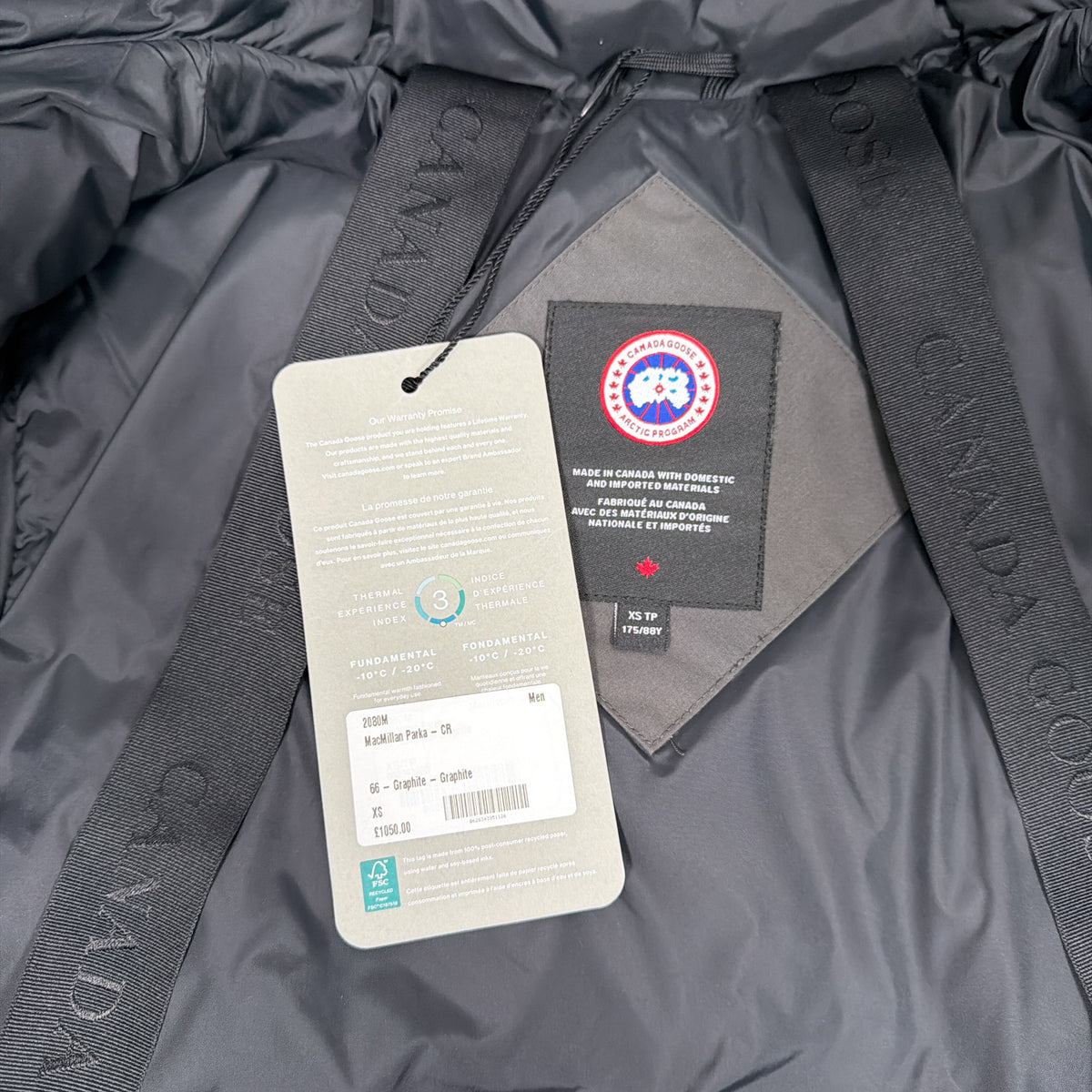 MacMillan Parka - Graphite XS (Pre Owned) | Canada Goose