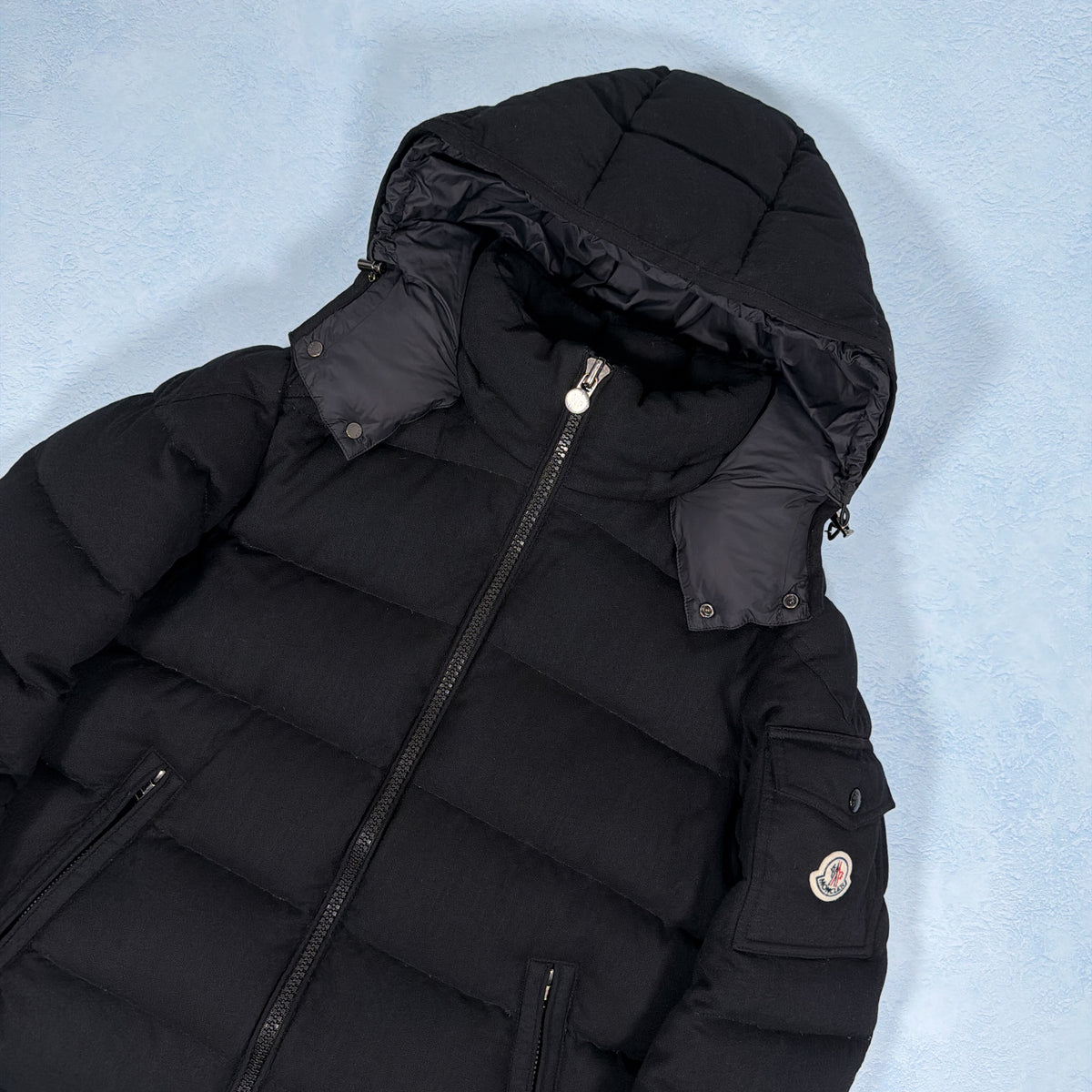 Montgenevre Down Jacket - Black S/M (Pre Owned) | Moncler