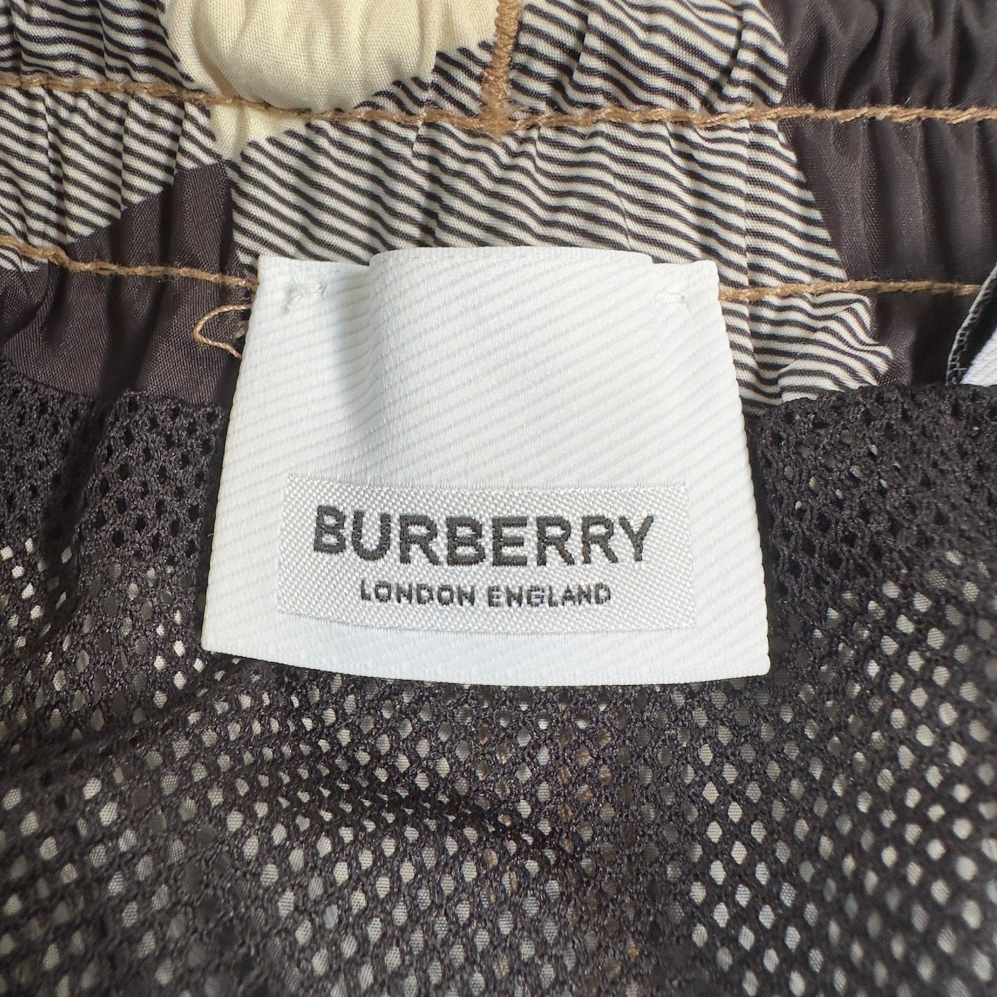 Burberry Check Swim Shorts