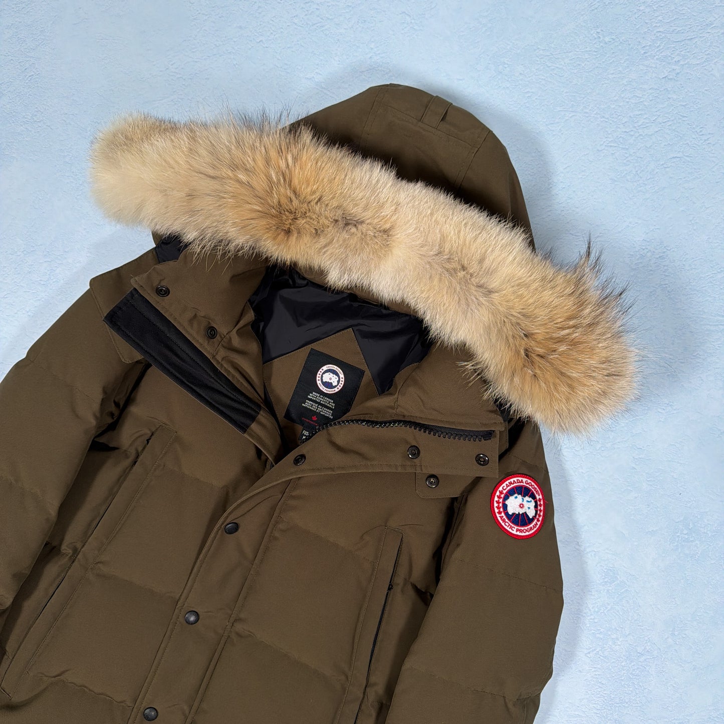 Wyndham Parka Heritage - Khaki M Fusion (Pre Owned) | Canada Goose