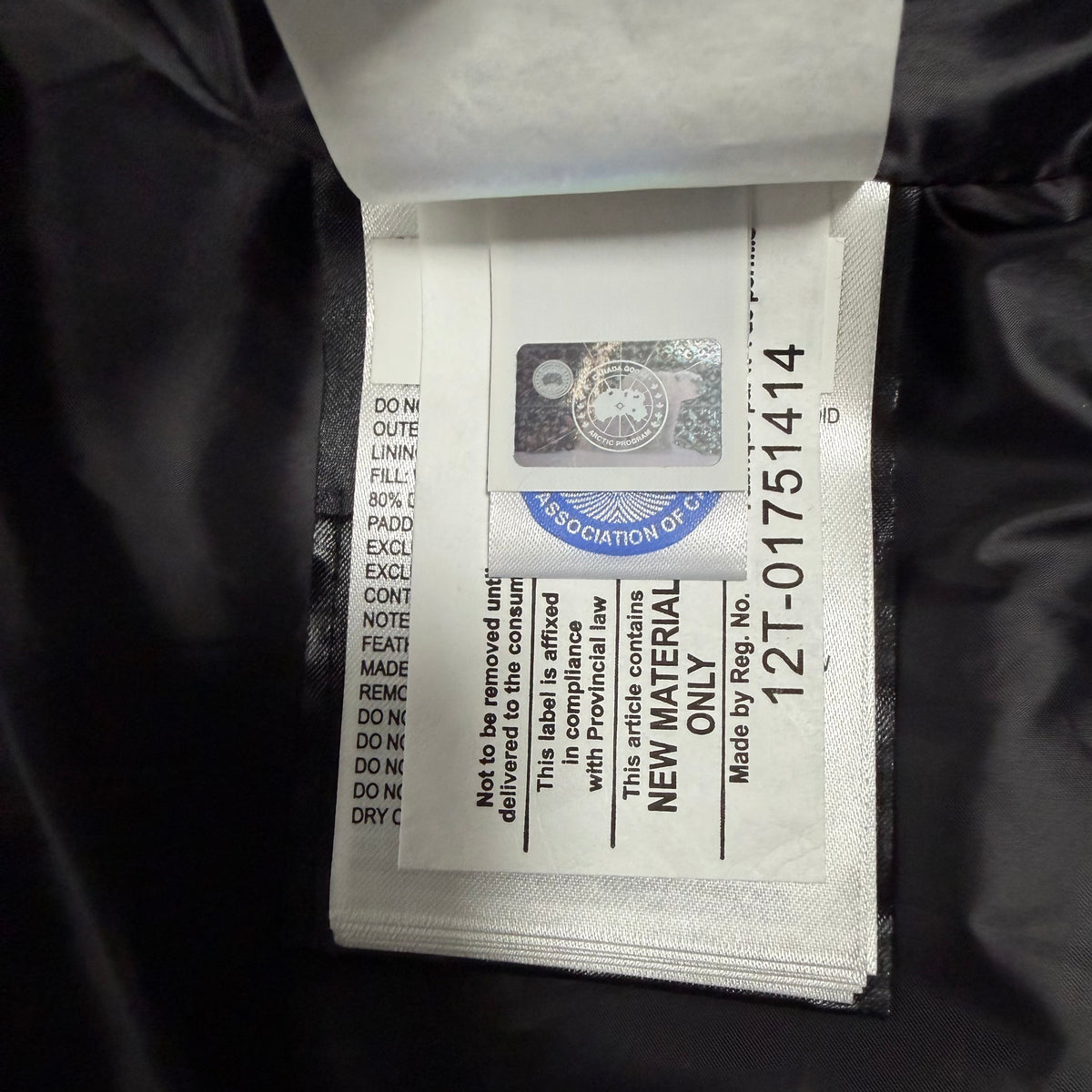 Wyndham Parka Heritage Black Label - Black Large (Pre Owned) | Canada Goose