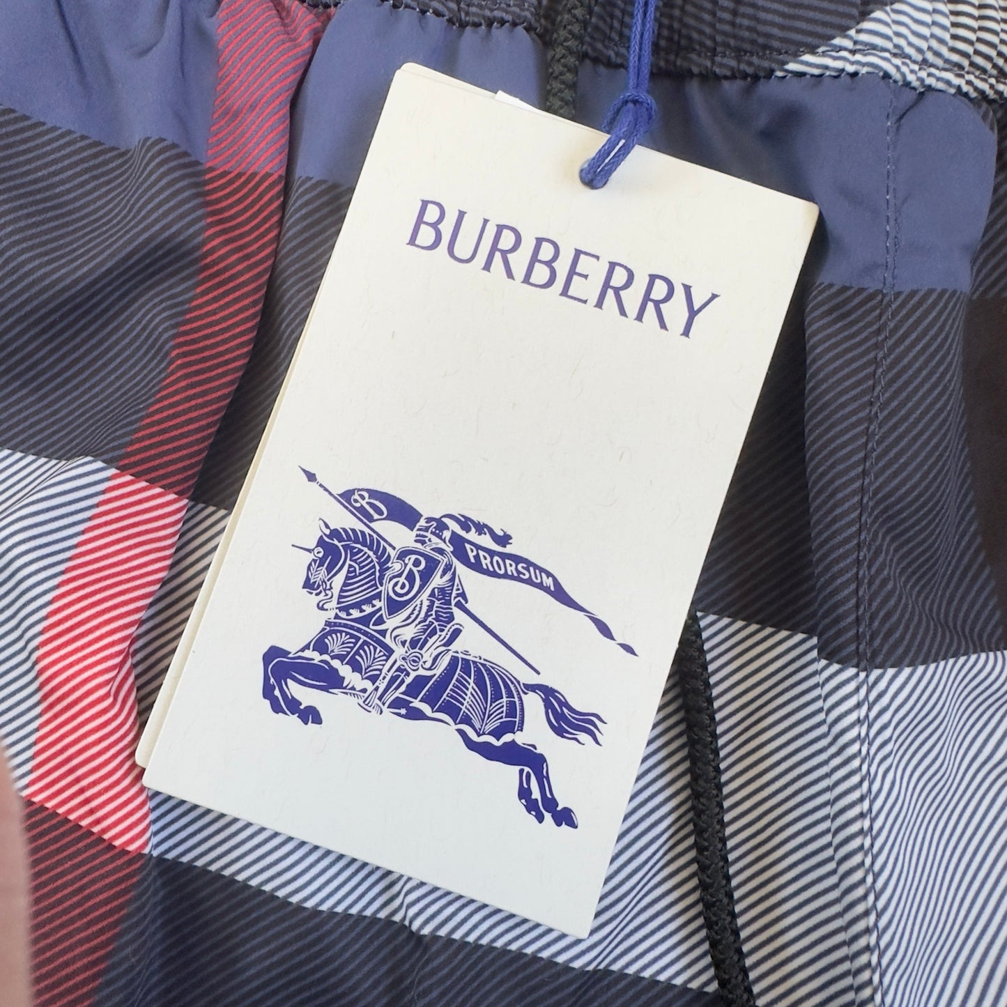 Burberry Check Swim Shorts