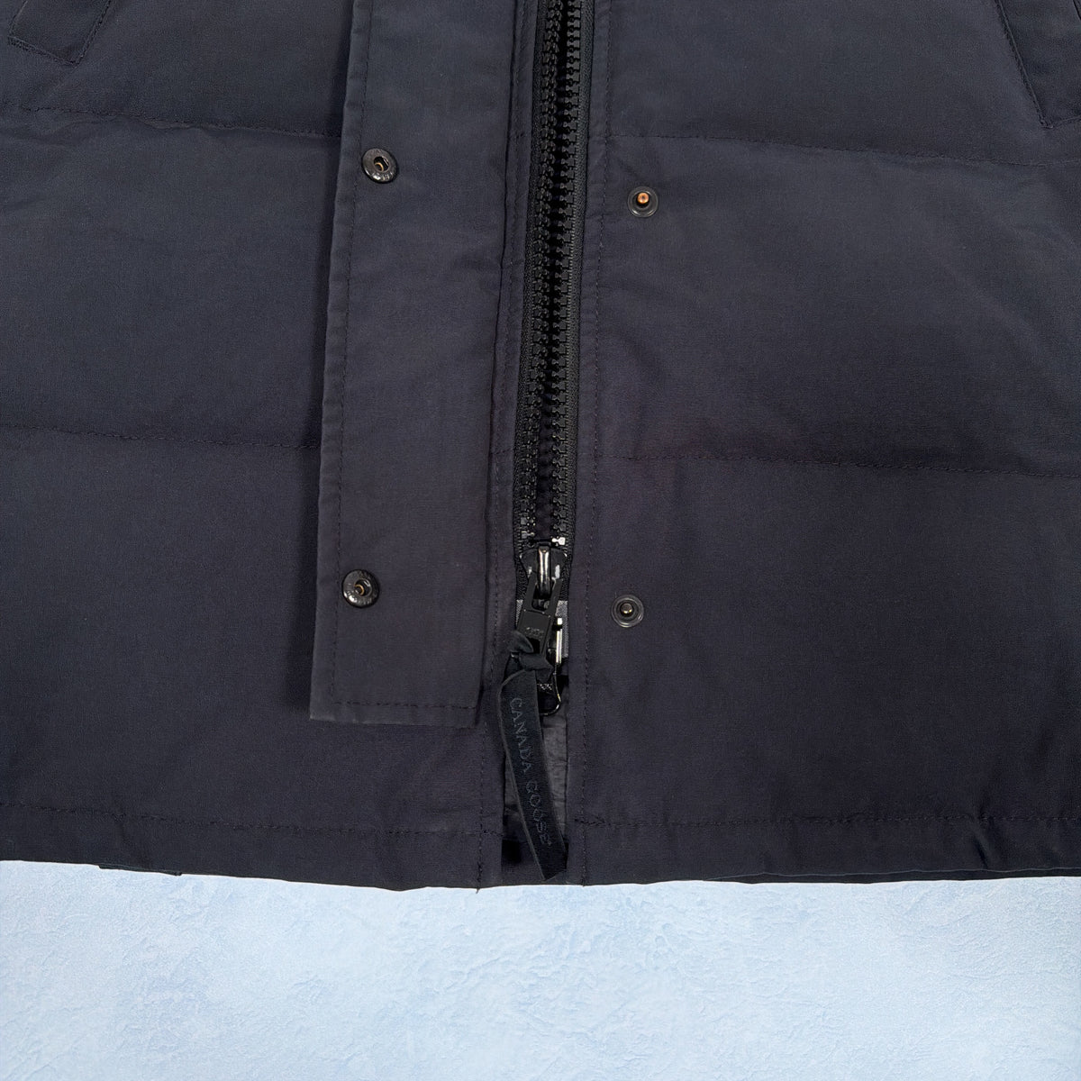 Shelburne Parka Heritage - Navy Black Label Medium (Pre Owned) | Canada Goose