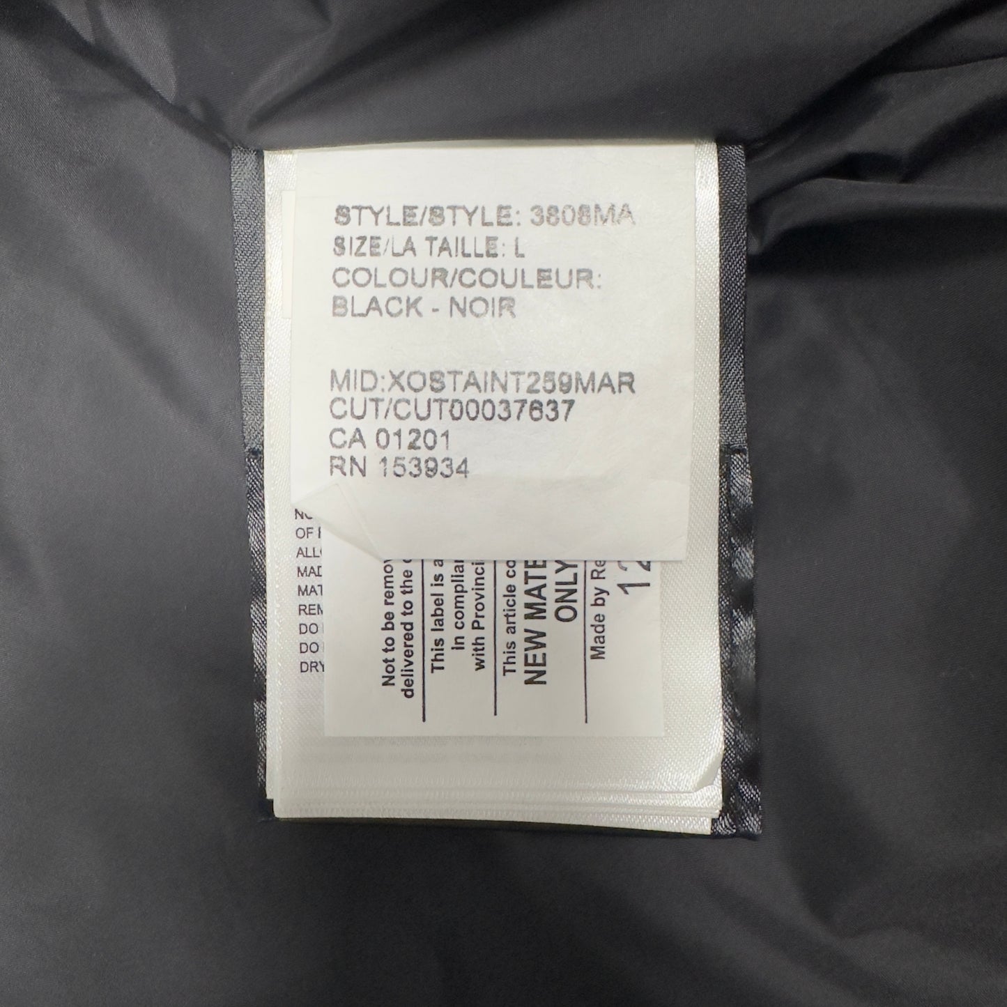 Wyndham Parka Heritage - Black L Fusion (Pre Owned) | Canada Goose