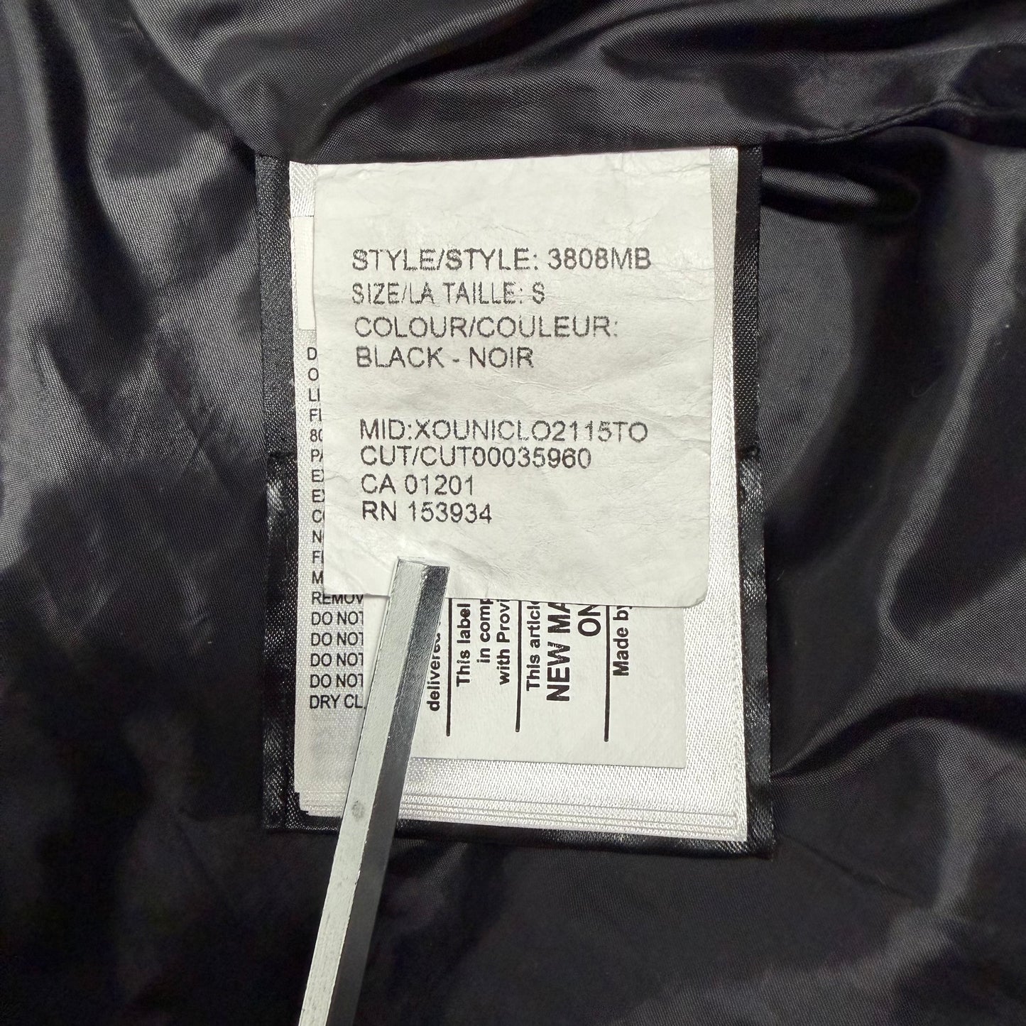 Wyndham Parka Heritage Black Label - Black S (Pre Owned) | Canada Goose